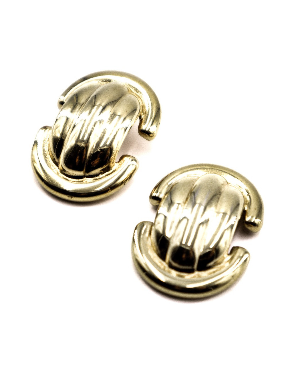 Boucles d'oreille clous YSL SAINT LAURENT Vintage