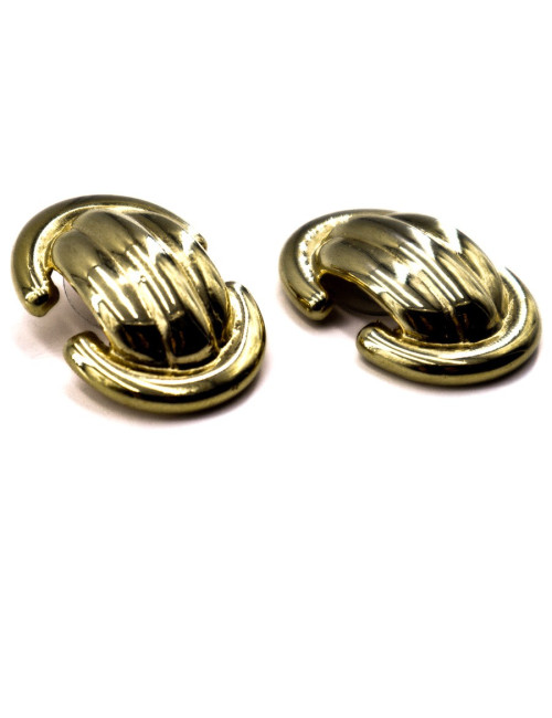 Boucles d'oreille clous YSL SAINT LAURENT Vintage