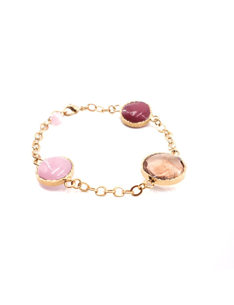 Bracelet MARGUERITE DE VALOIS pâte de verre