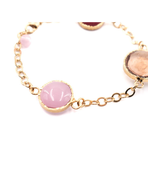 Bracelet MARGUERITE DE VALOIS pâte de verre