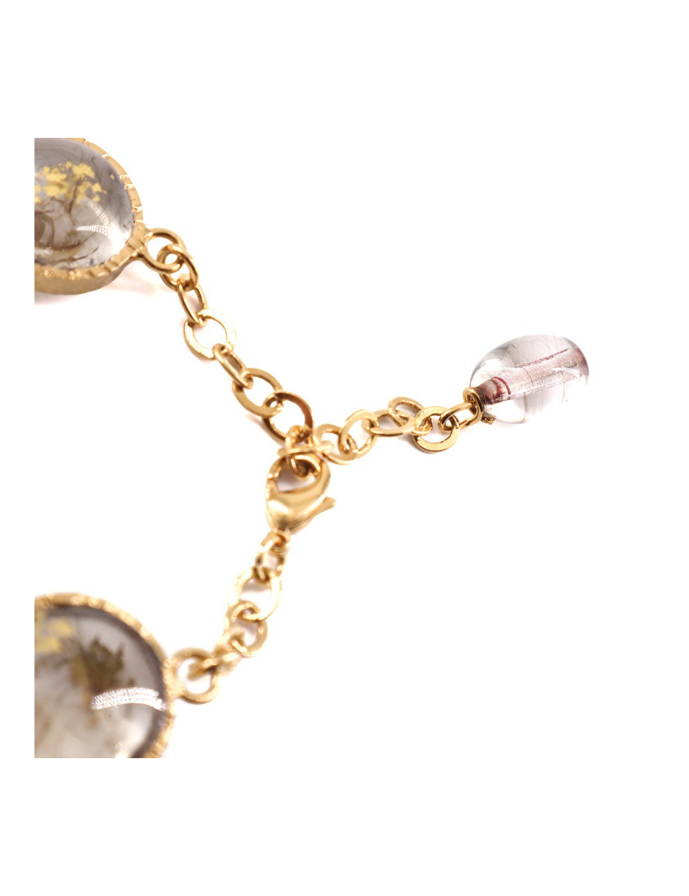 Bracelet MARGUERITE DE VALOIS pâte de verre