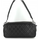 Quilted black lambskin CHANEL bag