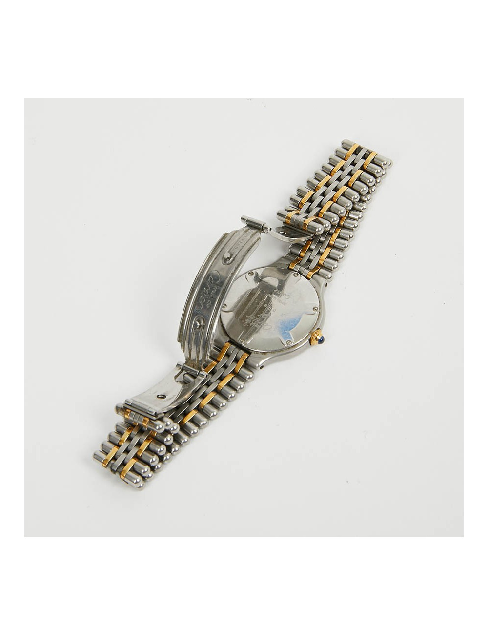 Must 21 CARTIER bracelet en acier et or