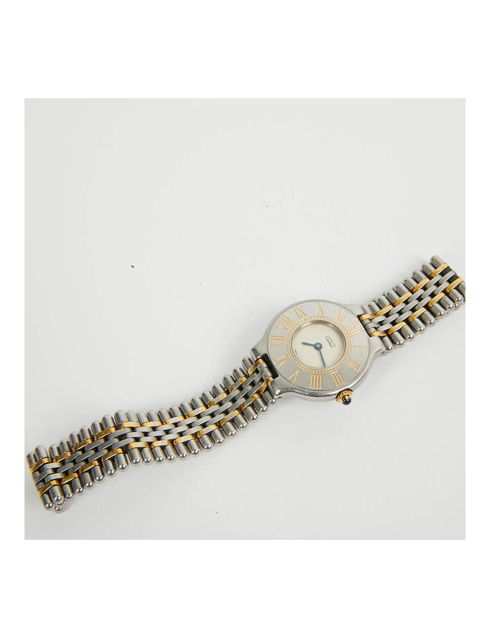 Must 21 CARTIER bracelet en acier et or