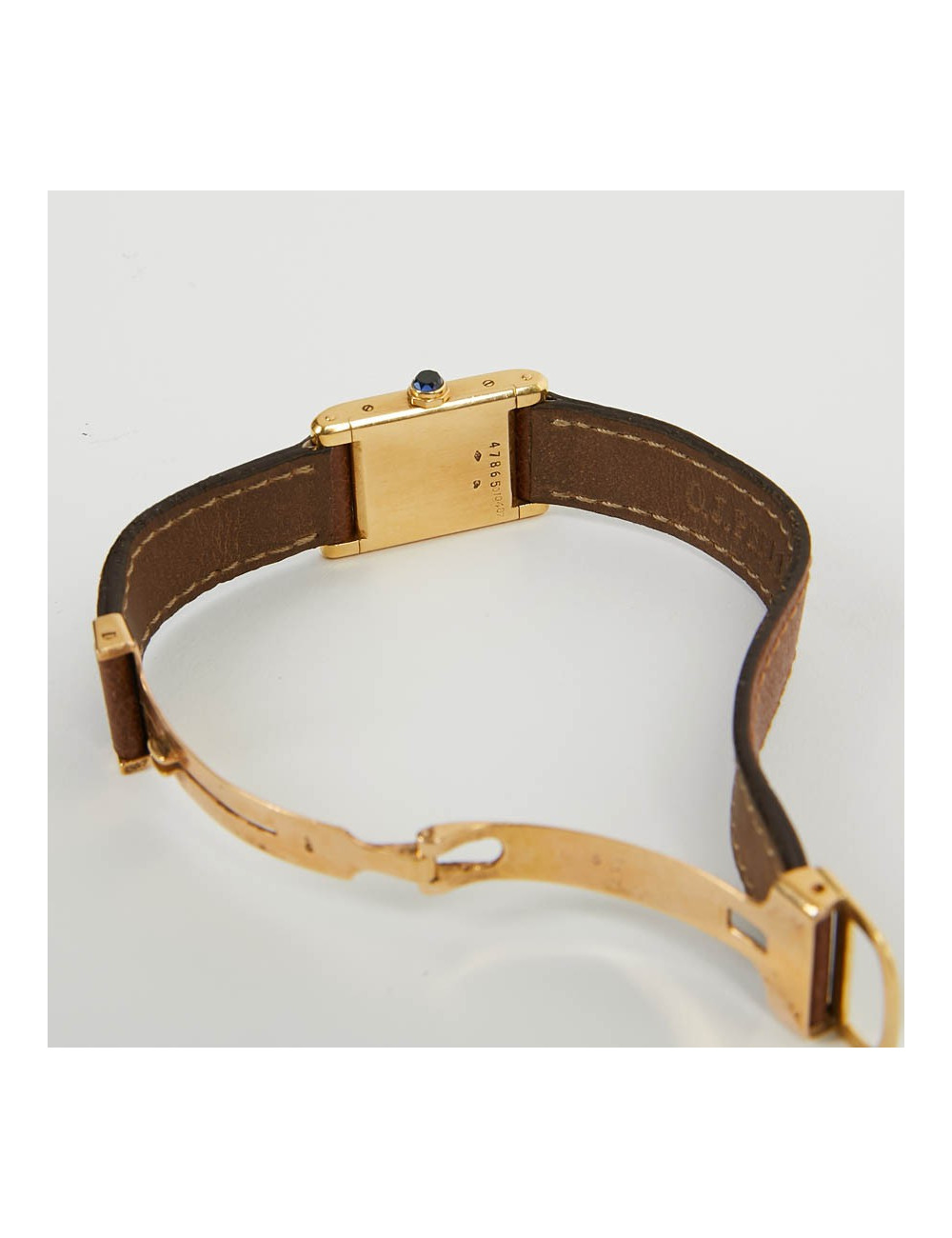 Mini Tank CARTIER or jaune