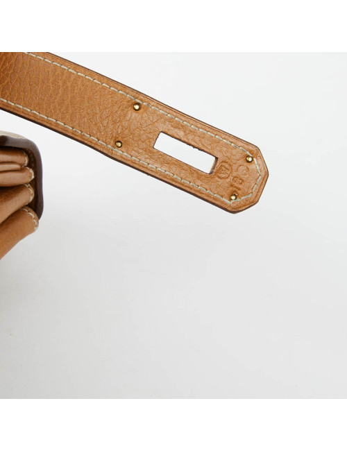 HERMES Kelly 40 cuir Courchevel gold