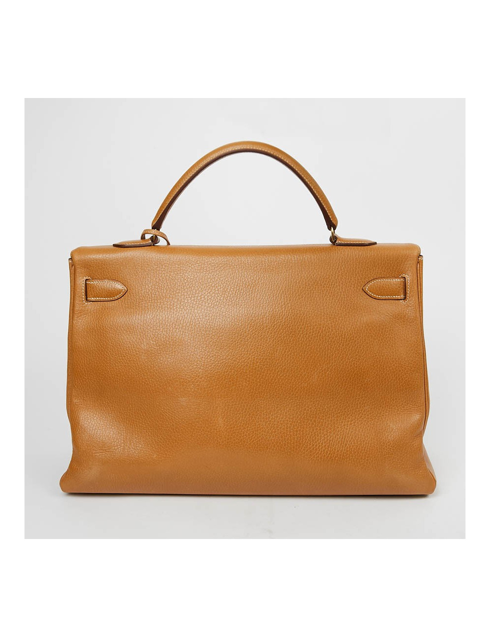 HERMES Kelly 40 cuir Courchevel gold