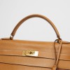 HERMES Kelly 40 cuir Courchevel gold