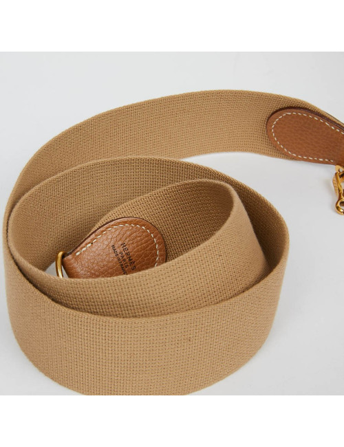 HERMES Kelly 40 cuir Courchevel gold