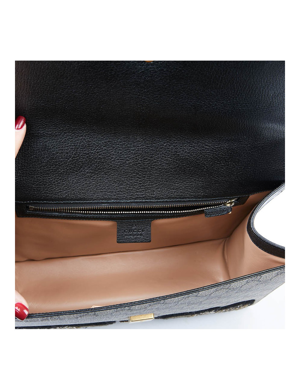 Sac GUCCI Supreme Broche GG