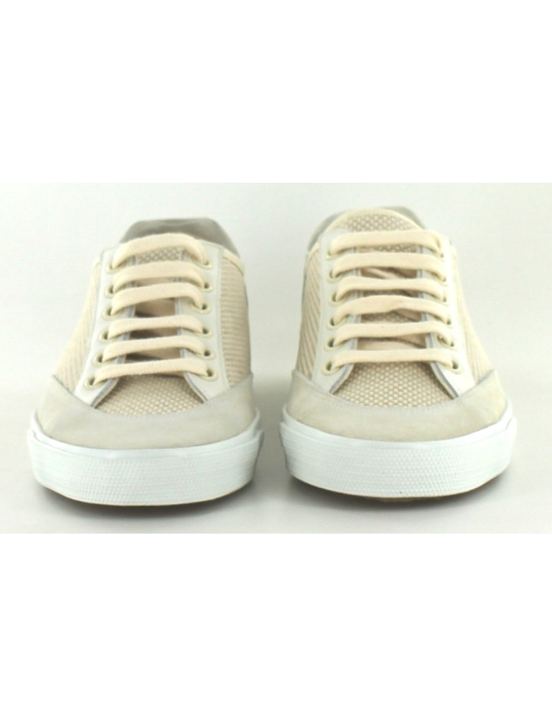 Baskets YVES SAINT LAURENT en toile beige T 36