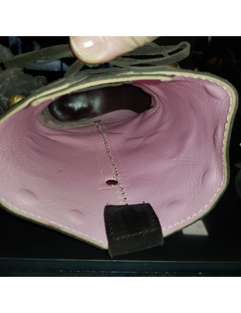 Bottes CELINE en veau velours marron T 36