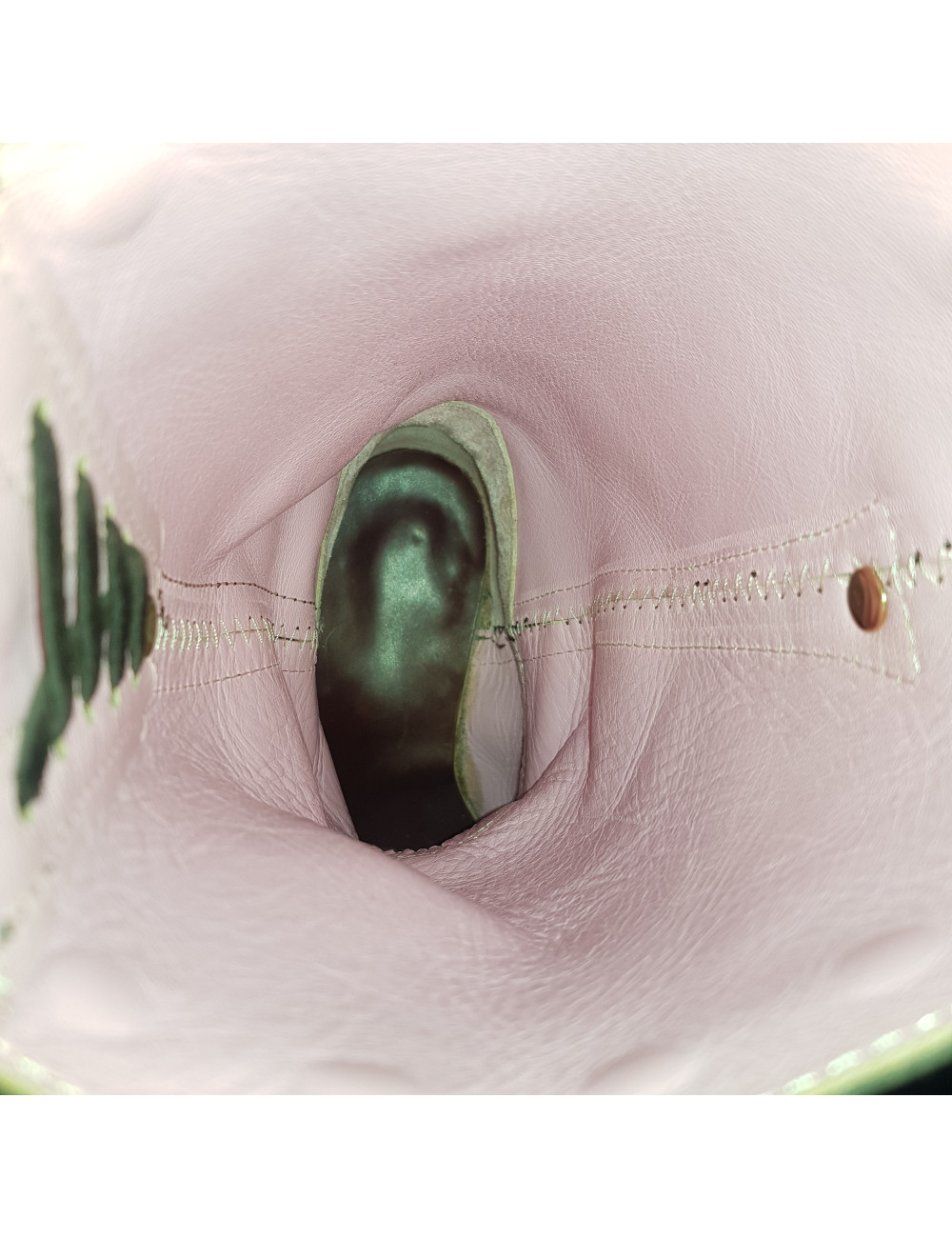 Bottes CELINE en veau velours marron T 36