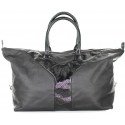YVES SAINT LAURENT black leather bag and is painted