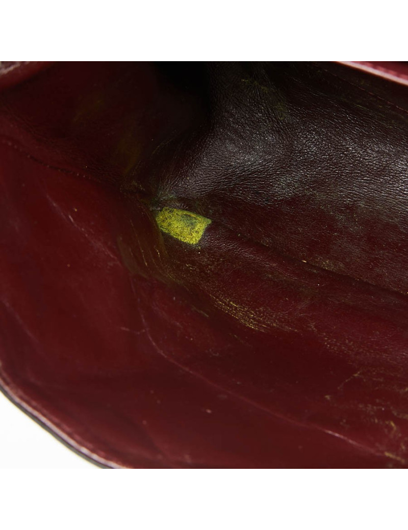 2.55 GM CHANEL cuir noir vieilli