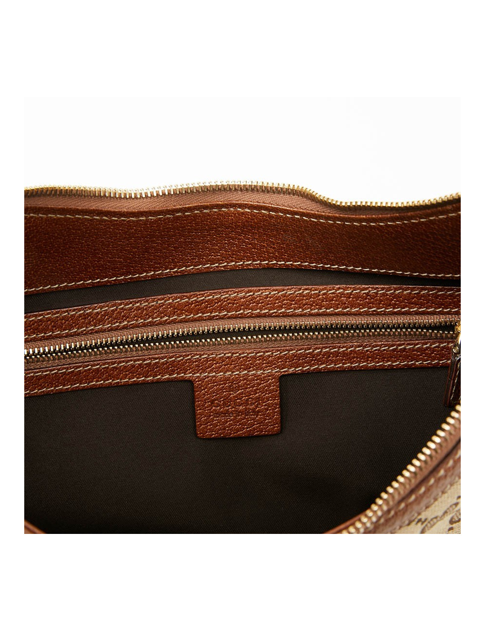 Sac GUCCI Bambou toile monogramme GG