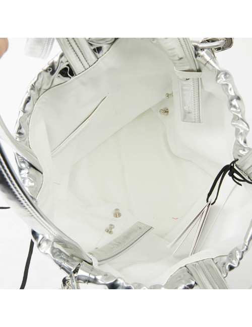 Sac PACO RABANNE cotte de maille argent