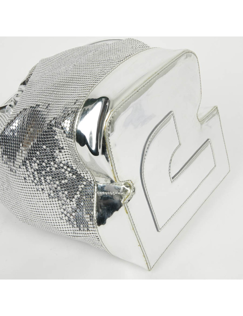 Sac PACO RABANNE cotte de maille argent