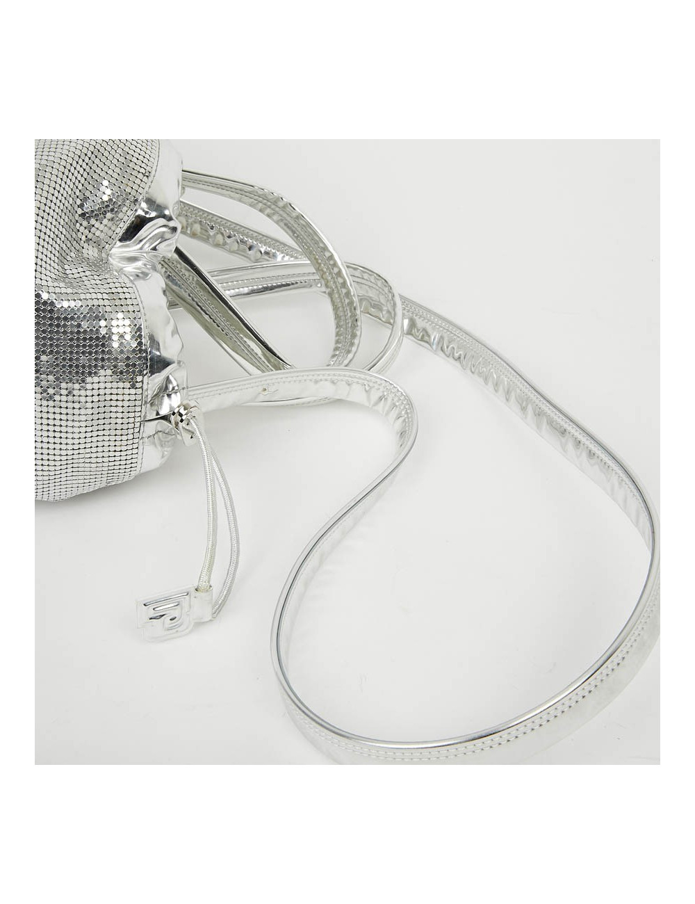 Sac PACO RABANNE cotte de maille argent