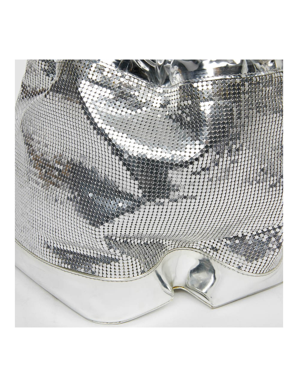 Sac PACO RABANNE cotte de maille argent