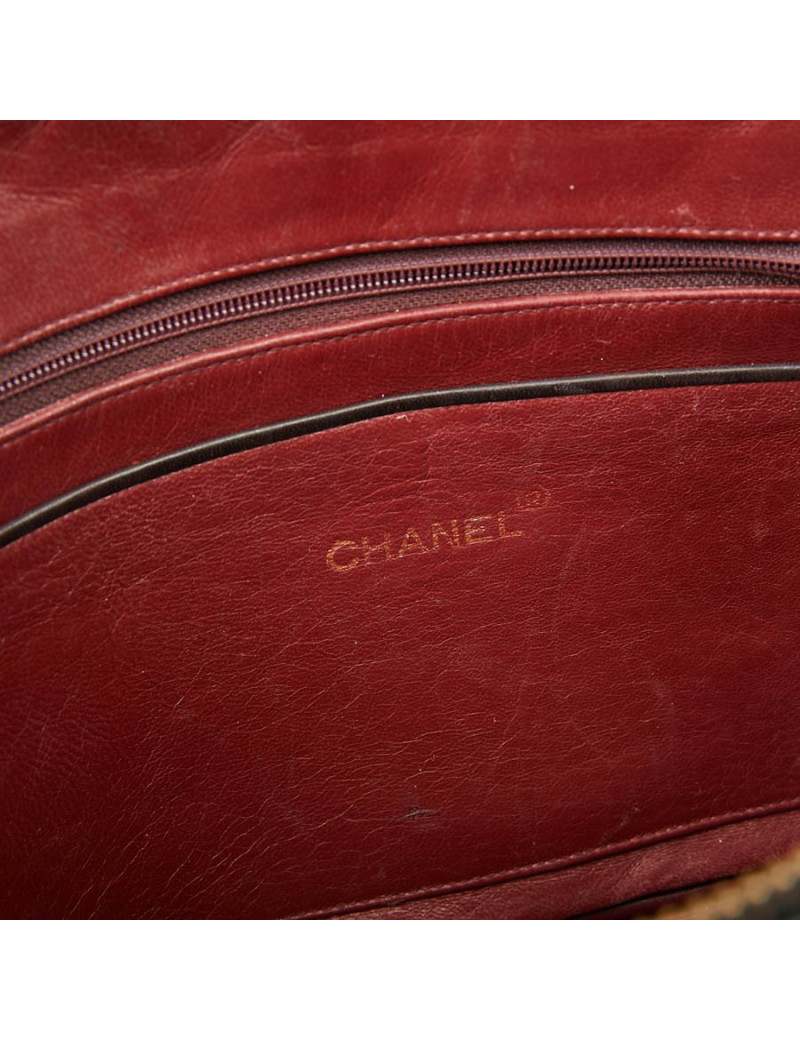 Sac Camera vintage CHANEL cuir matelassé