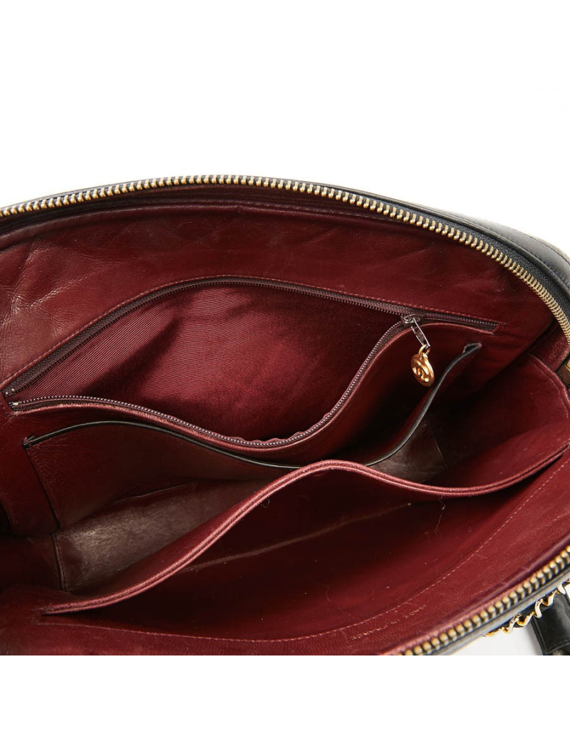 Sac Camera vintage CHANEL cuir matelassé