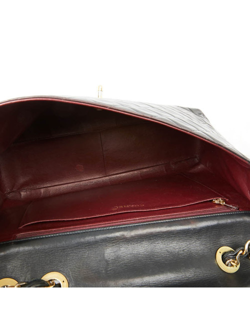 Sac vintage Jumbo CHANEL noir