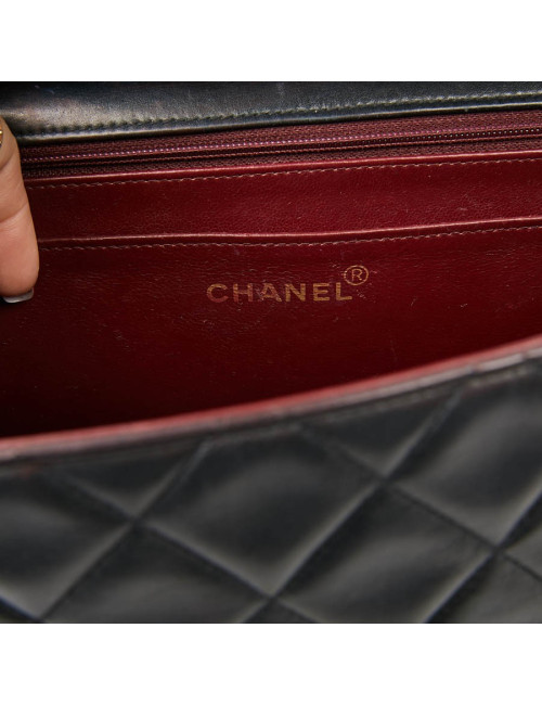 Sac vintage Jumbo CHANEL noir