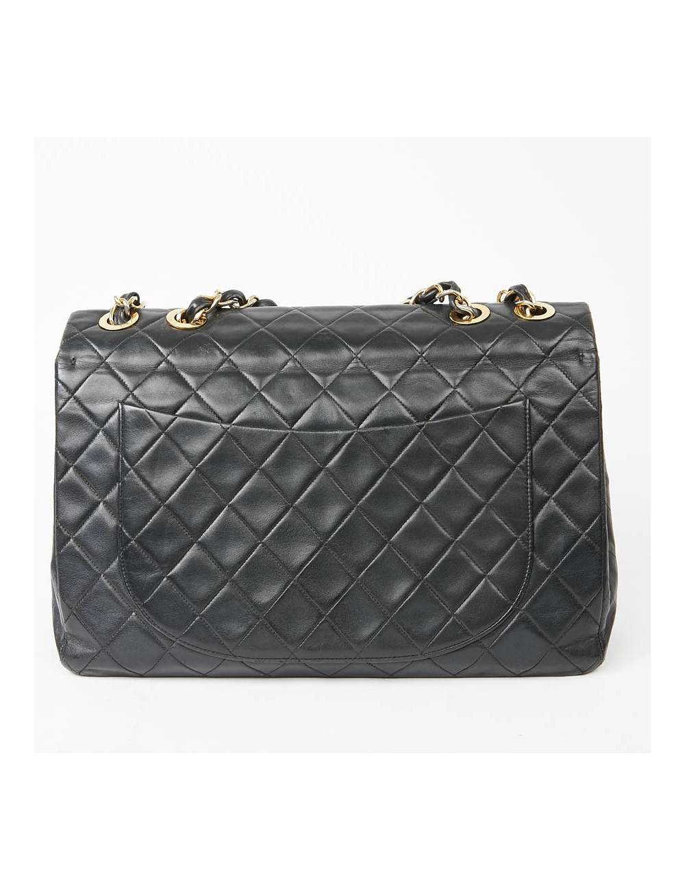 Sac vintage Jumbo CHANEL noir