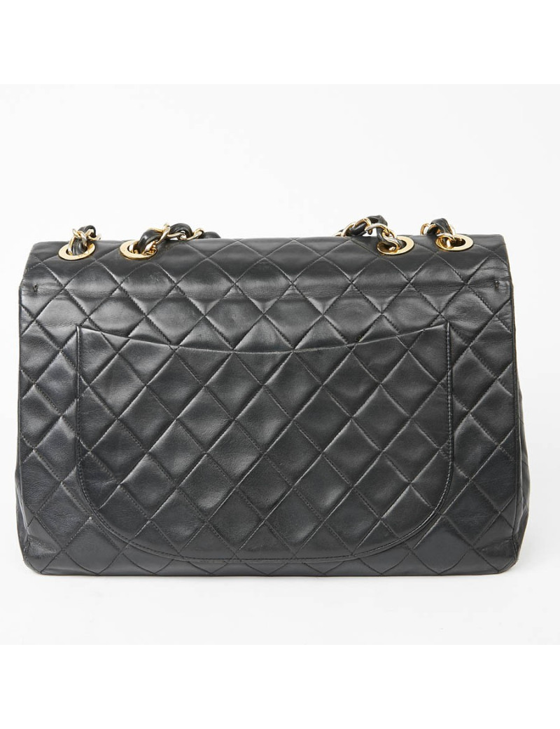 Sac vintage Jumbo CHANEL noir