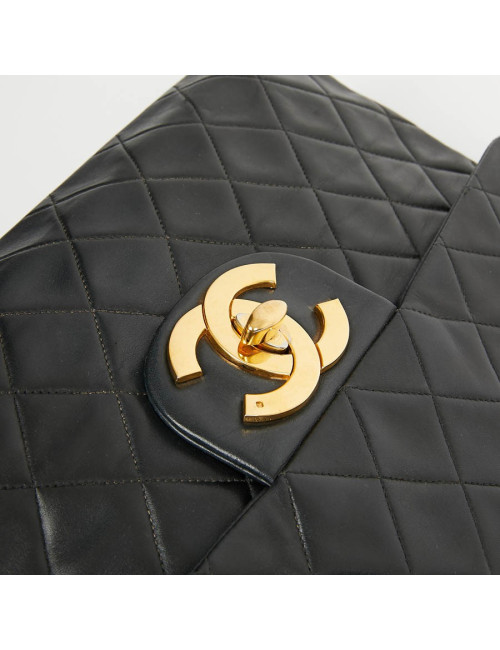 Sac vintage Jumbo CHANEL noir