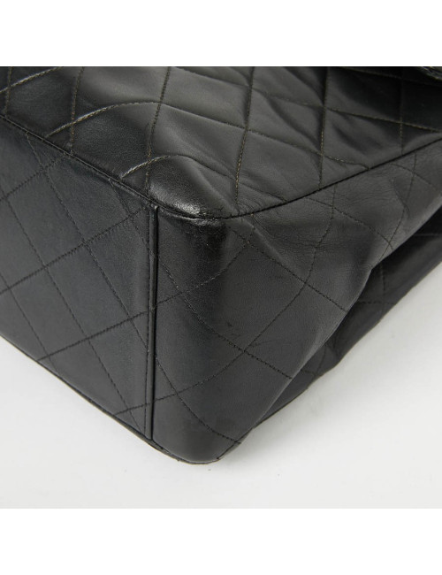 Sac vintage Jumbo CHANEL noir