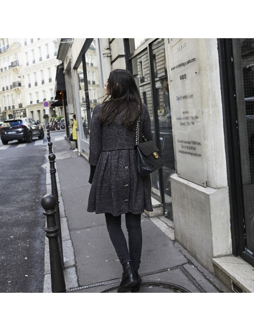 Sac vintage Jumbo CHANEL noir